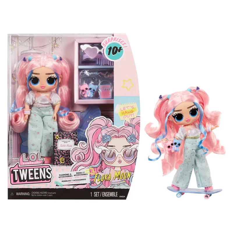 Muñeca LOL Tweens Flora Moon +10 sorpresas