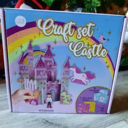 Set crea tu castillo de cartón robusto