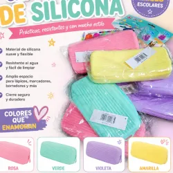 Cartucheras de silicona