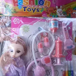 Doctora con plumones