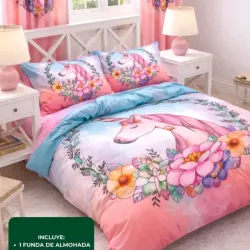 🦄Edredon de unicornio