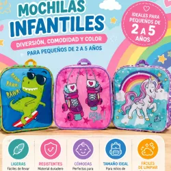 🎒Mochila pequeña para cuido o círculo.