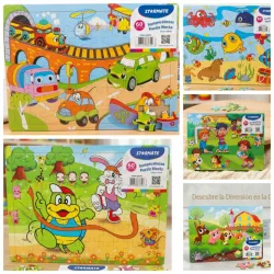 🧩Rompecabeza de madera