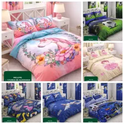 ✨️SET COMPLETO DE EDREDON C/ CORTINAS