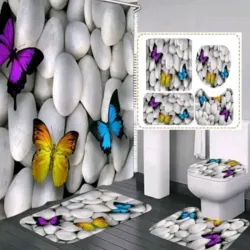 SET CORTINAS DE BAÑO
