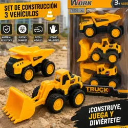 Set de carros de construcción