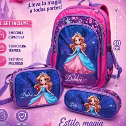 🎒Set de mochilas 3 piezas