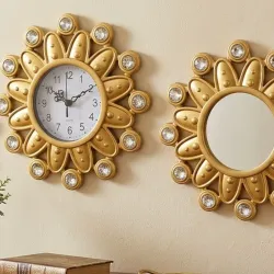 Set reloj con 2 espejos