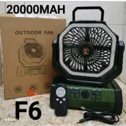 Ventilador Recargable F6