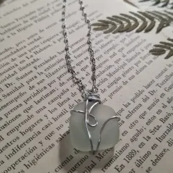 Collar de piedra marina 4