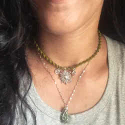 Collar espiral solar