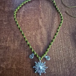 Collar espiral solar