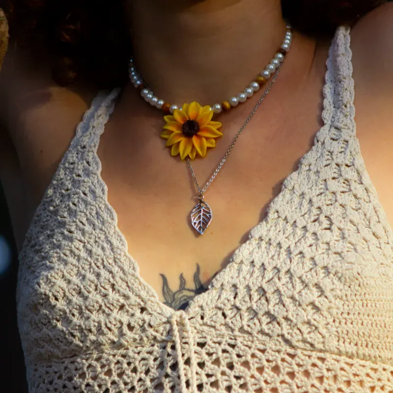 Collar el lenguaje de las flores