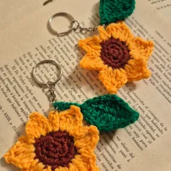 Llaveritos de girasoles