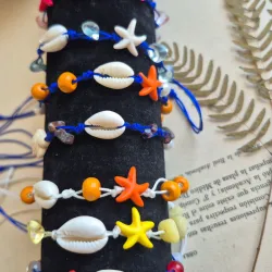 Pulseras de caracolas