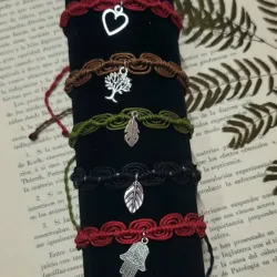 Pulseras macramé