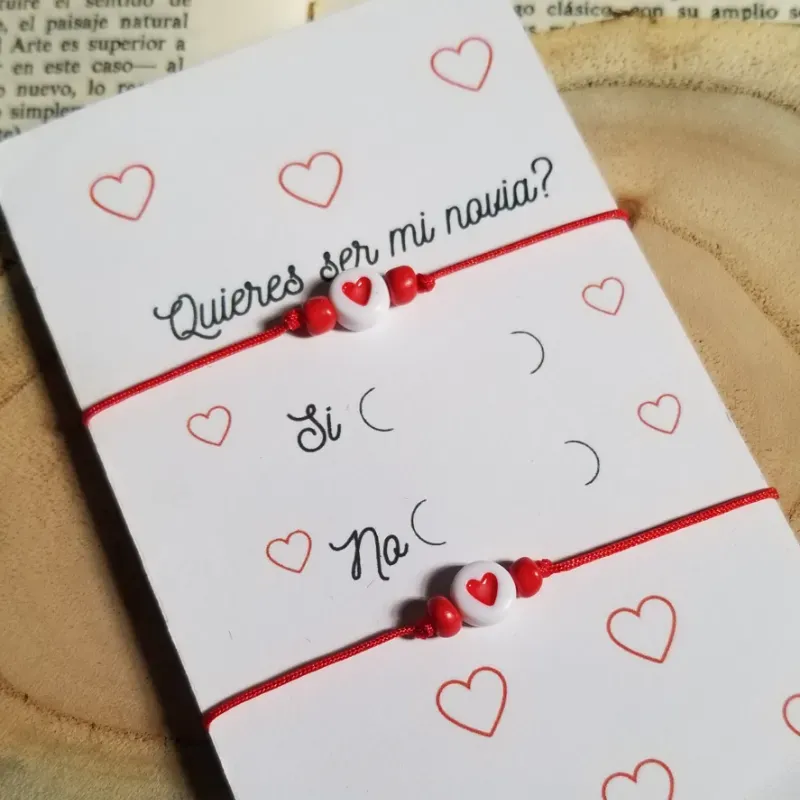 Pulseras novios