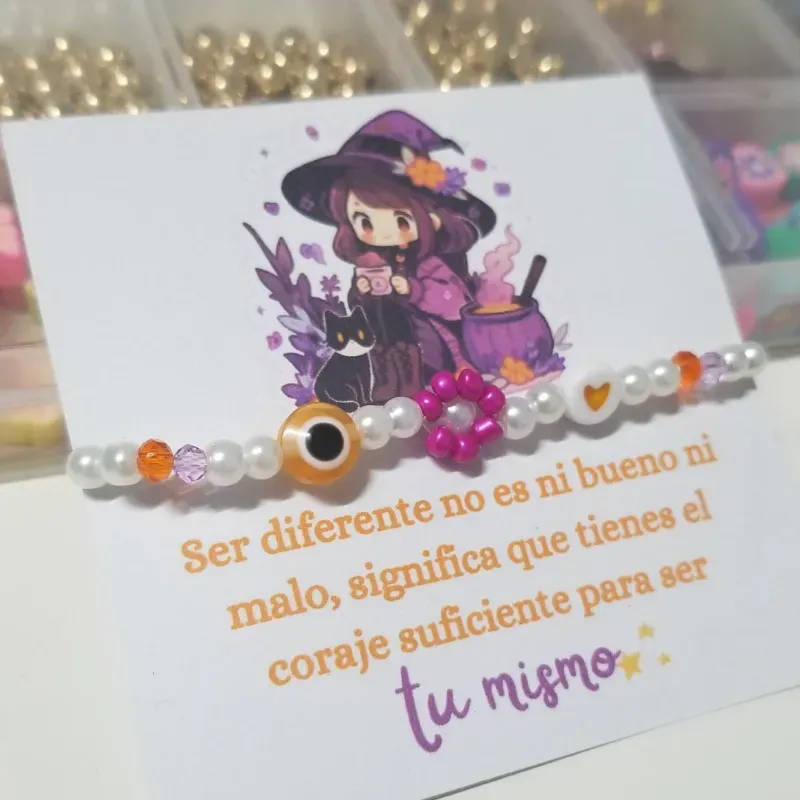 Pulseritas mixtas con flores
