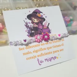 Pulseritas mixtas con flores