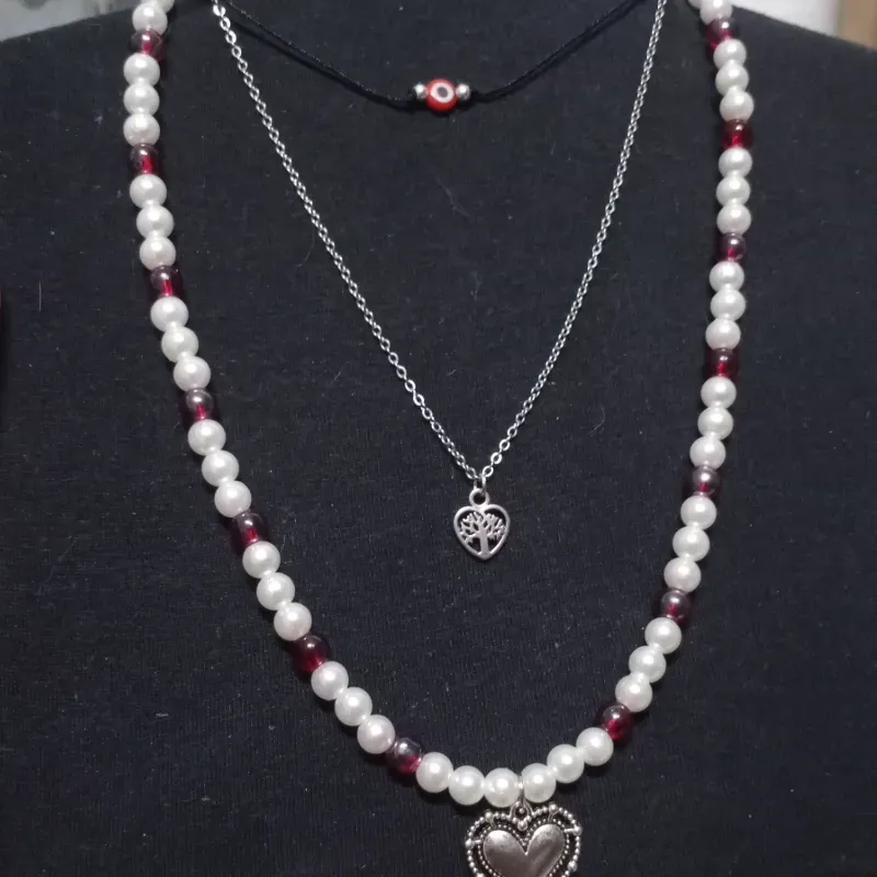 Set de collares red nature 