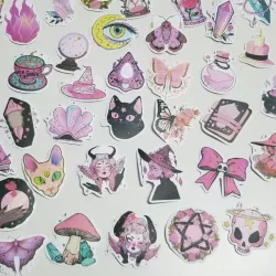 Sticker pink magic