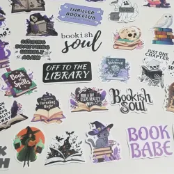 Stickers brujitas lectoras