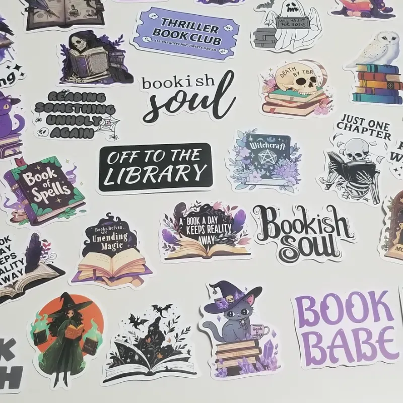 Stickers brujitas lectoras