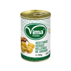 Aceitunas Verdes Rellenas de Anchoa Vima