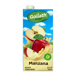 Caja de Néctar de Jugo Goliath de Manzana
