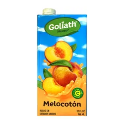 Caja de Néctar de Jugo Goliath Melocotón