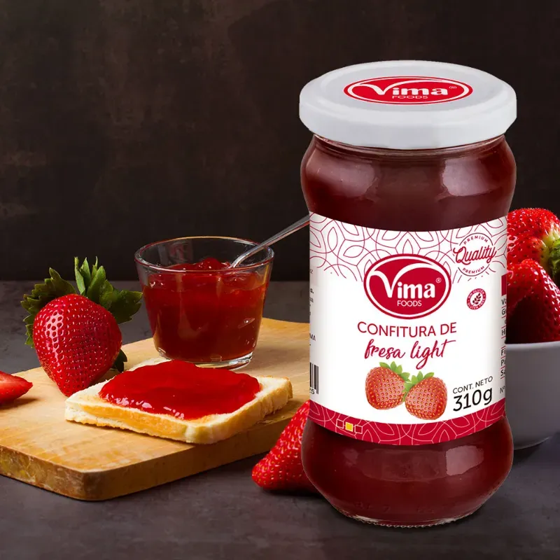 Confitura de Fresa Light Vima - Sabor Natural y Ligero