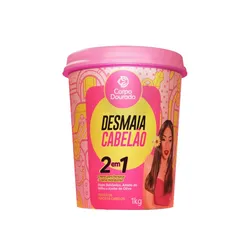 Crema 2 en 1 Desmaia Cabelão - Corpo Dorado