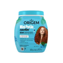 Crema Capilar Nazca Origem Mini Potão Cachos - 2 en 1