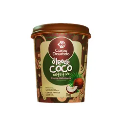 Crema Hidratante Capilar-Óleo de Coco Nutritivo Corpo Dorado