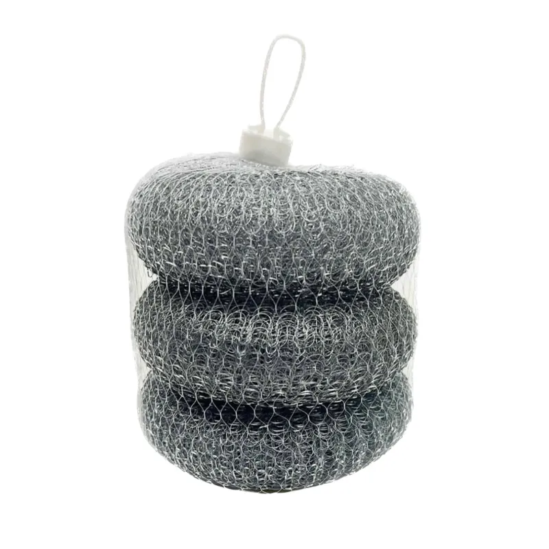 Estropajo de acero inoxidable