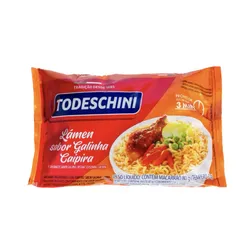 Fideos instantáneos Todeschini sabor pollo