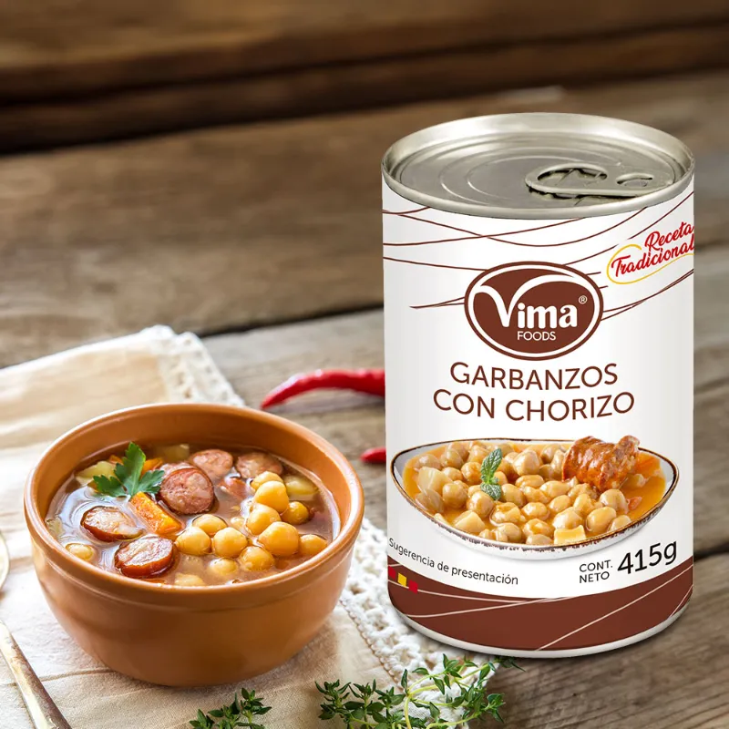 Garbanzos con chorizo Vima