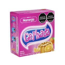 Gelatina Gel'hada naranja
