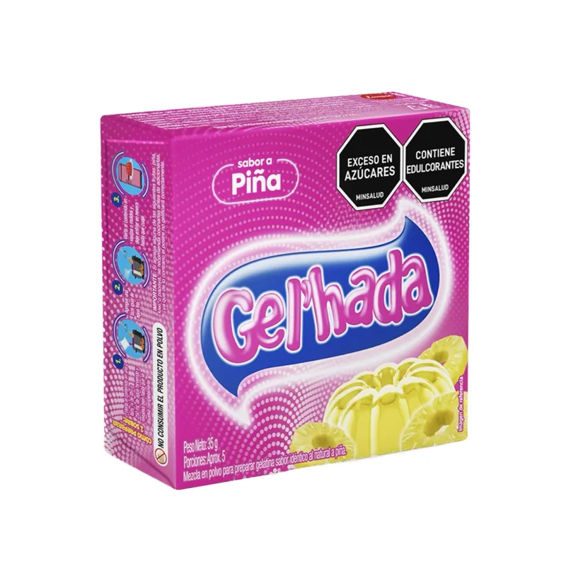 Gelatina Gel'hada piña