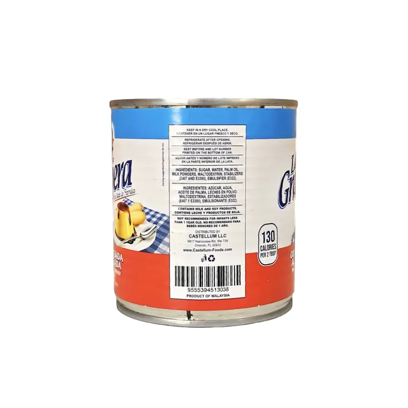Leche Condensada Azucarada La Granjera