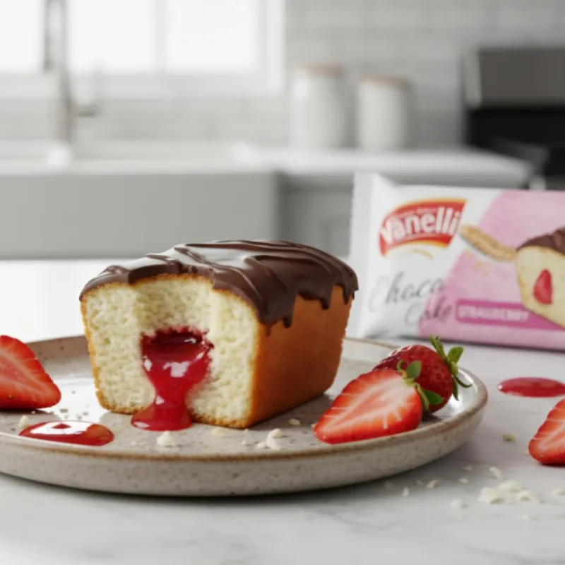 Máster Baker Vanelli Choco Cake Strawberry. 