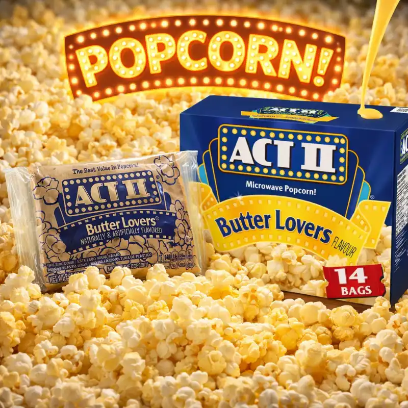 Palomitas ACT II - Butter Lovers- sabor mantequilla
