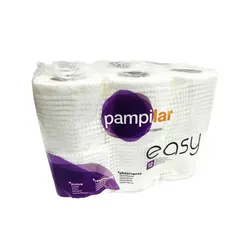 Papel Higiénico Pampilar Easy -Suavidad y Rendimiento Familiar
