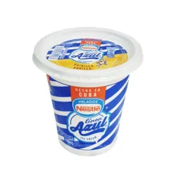 Pote de helado Nestlé sabor vainilla
