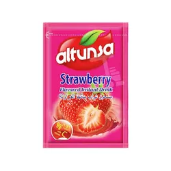 Refresco Instantáneo Altunsa sabor fresa.