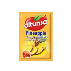 Refresco Instantáneo Altunsa sabor piña.