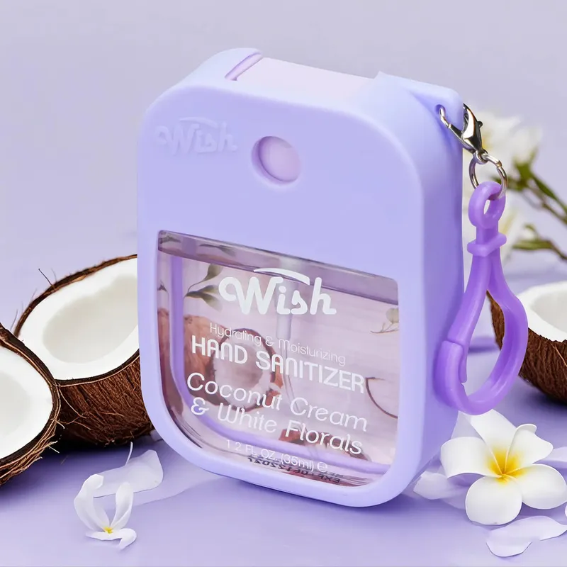 Sanitizante de Manos Wish - Coconut Cream & White Florals