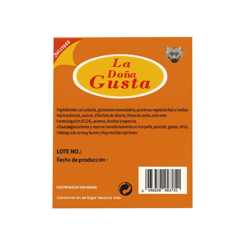 Sazonador La Doña Gusta - Sabor Tocino