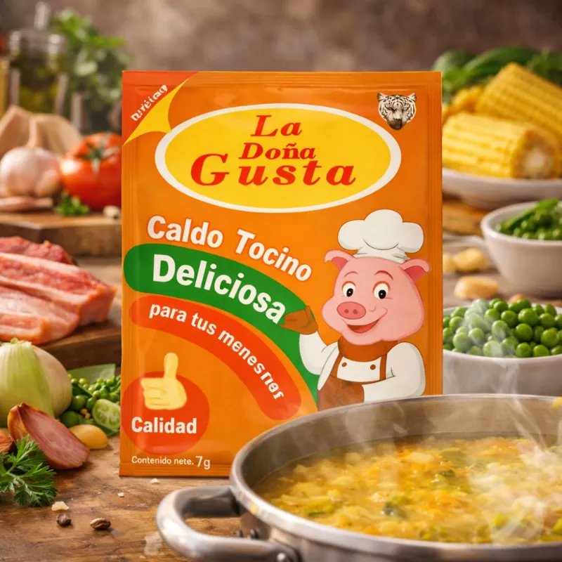 Sazonador La Doña Gusta - Sabor Tocino