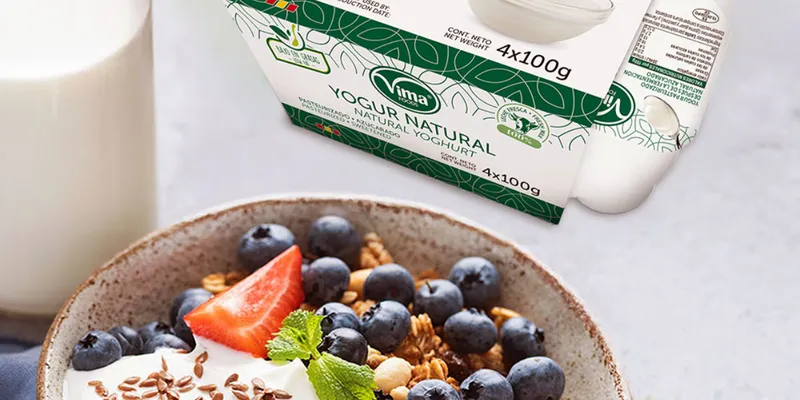 Yogur Vima sabor Natural Azucarado